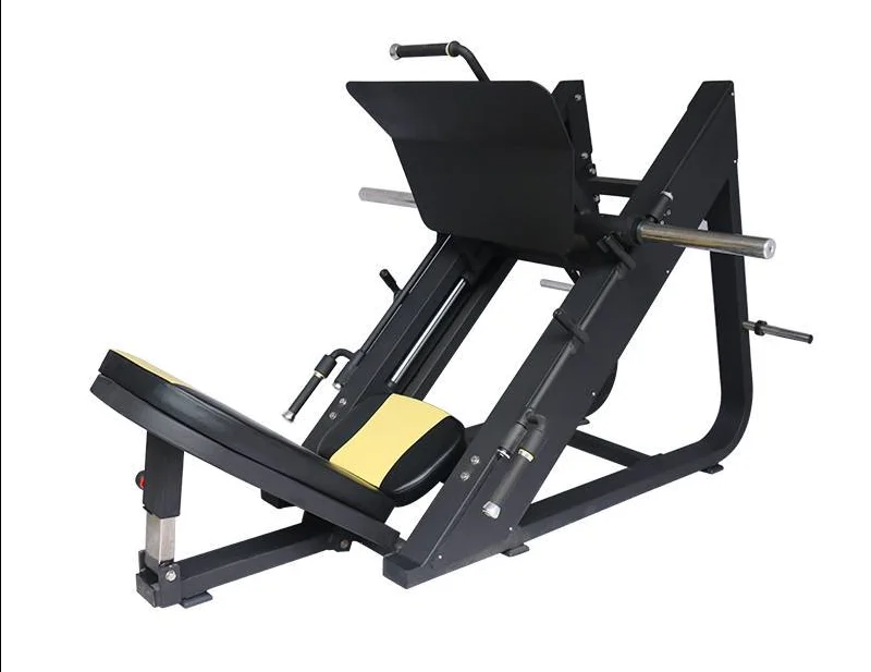 Home Gym With Leg Press - ジムホームスポーツ機器筋トレHQ-1056 45度アングルレッグプレスハックスクワット