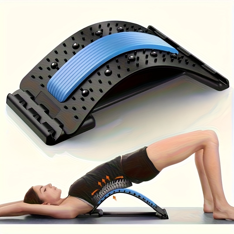 Home Gym Mini - 3段階背筋矯正器姿勢矯正ランバーサポートオフィス車自宅ジム用エルゴノミクス設計後弯症脊柱後弯症フィットネス機器