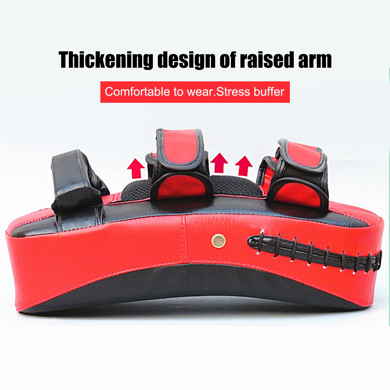 Home Gym Women - ボクシングパッド PUレザー製 カーブ型パンチング器具 格闘技トレーニングパッド 子供 大人