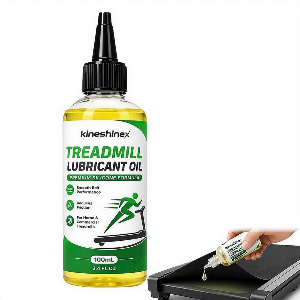 Home Gym Training Program - 100ml トレッドミル潤滑油 プレミアムシリコンベルト潤滑液 ホームジムランニングマシン用 摩擦音を軽減