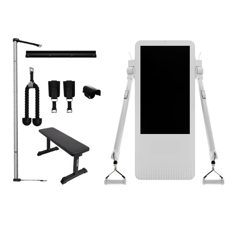Home Gym Mini - 多機能ホームフィットネス機器：Tonal壁掛け型スマートトラッキングジム – ダイナミック抵抗による筋力トレーニング