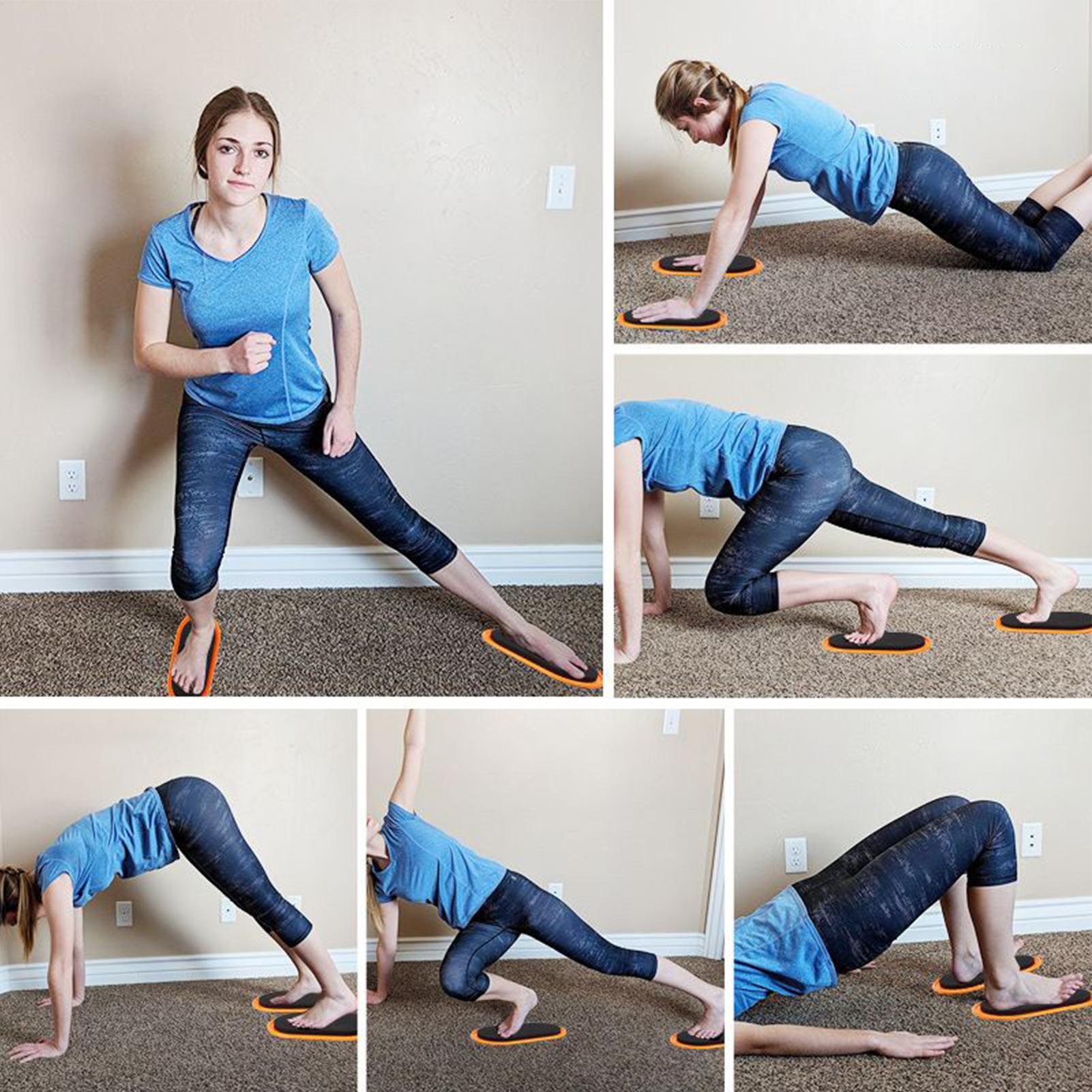 ワークアウトスライダーディスク楕円形ワークアウトグライダー女 - Home Gym Women のレビューと価格