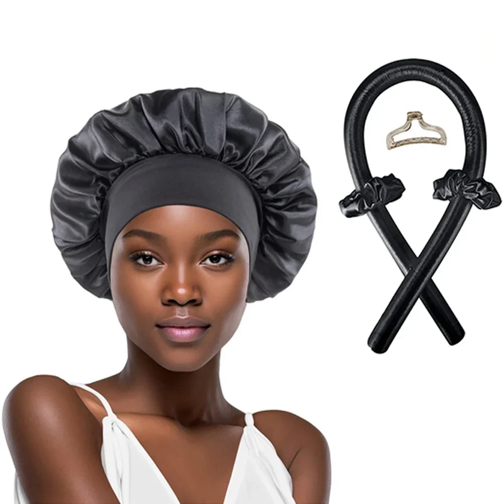 ヒートレスカーリングロッドヘッドバンド熱なしヘアカーラーヘア - Preacher Curl Pad のレビューと価格