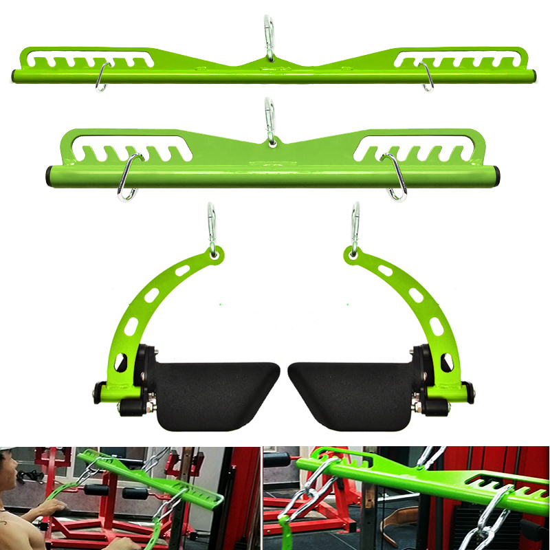 Latプルダウングリップハンドル、t-bar、v-bar、b - Home Gym Training Program のレビューと価格