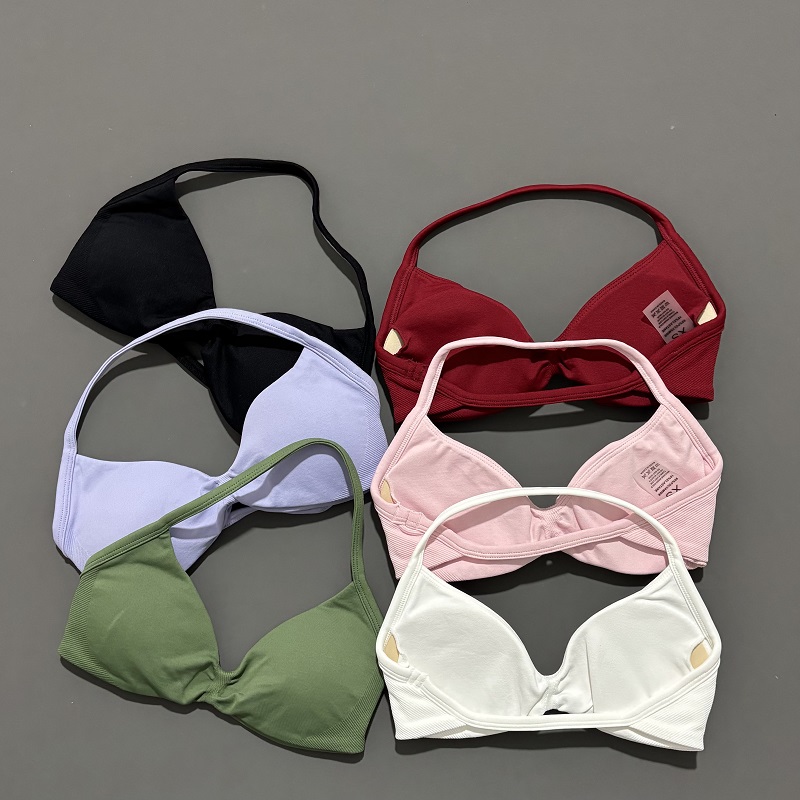 スポーツストラップブラヨガ下着女性ジムトップランニングエクサ - Home Gym Women のレビューと価格