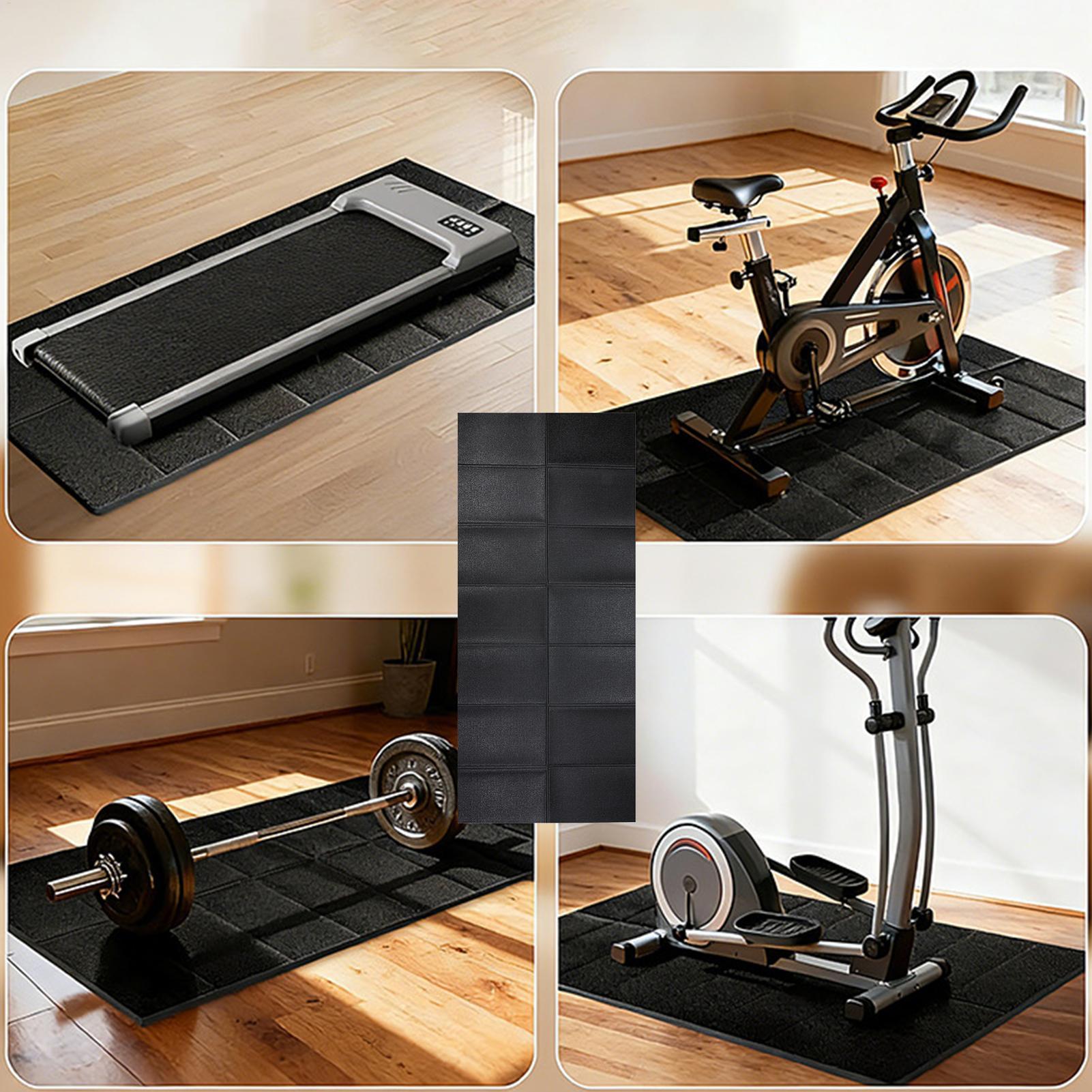 トレッドミルマット振動吸収ヘビーデューティトレッドミルフロア - Home Gym Leg のレビューと価格
