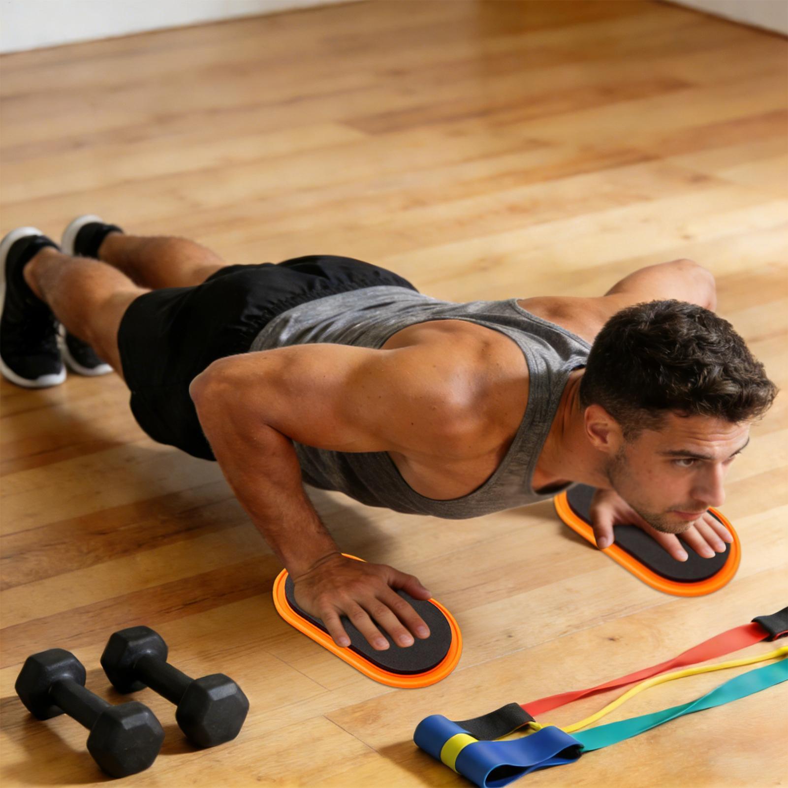 ワークアウトスライダーディスク楕円形フィットネススライディン - Home Gym Women のレビューと価格