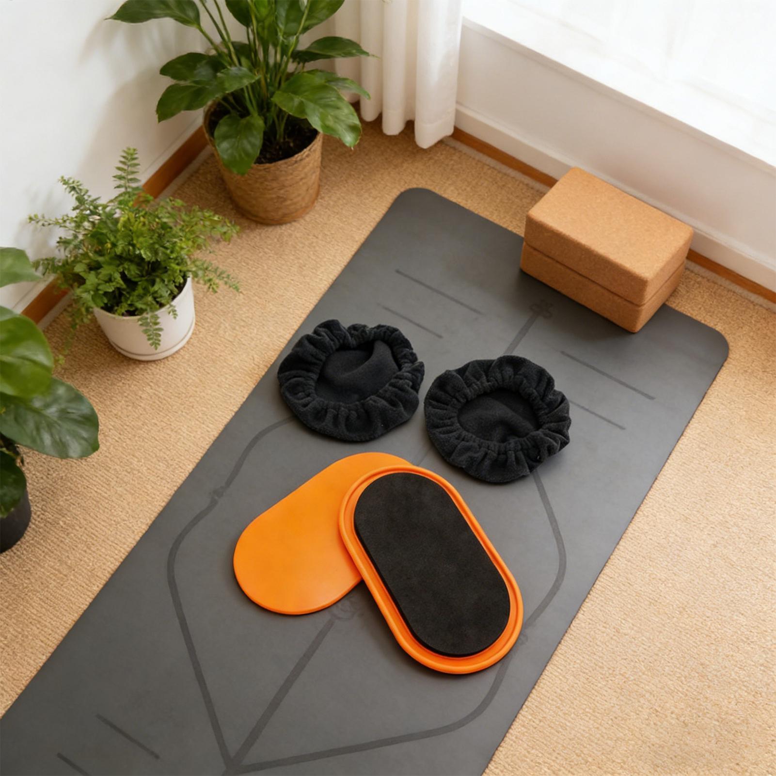 ワークアウトスライダーディスク楕円形フィットネススライディン - Home Gym Women のレビューと価格