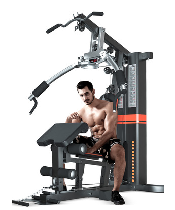 ホームジム懸垂スタンド、シングルパーソンマルチステーションエ - Home Gym With Leg Press のレビューと価格