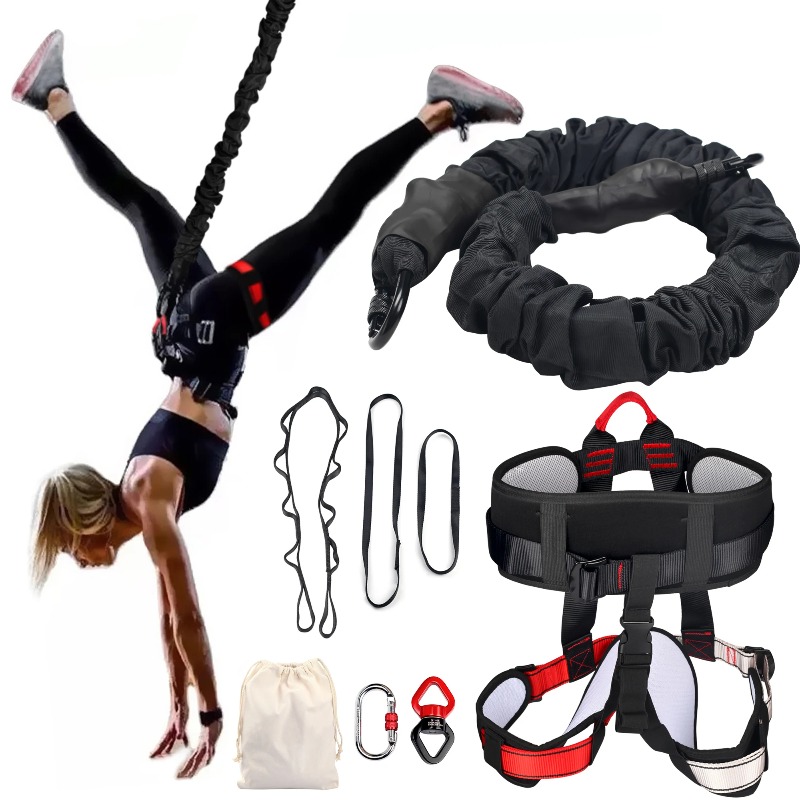 ヘビーバンジーフィットネスキット、ホームジム用レジスタンスベ - Home Gym Yoga Studio のレビューと価格