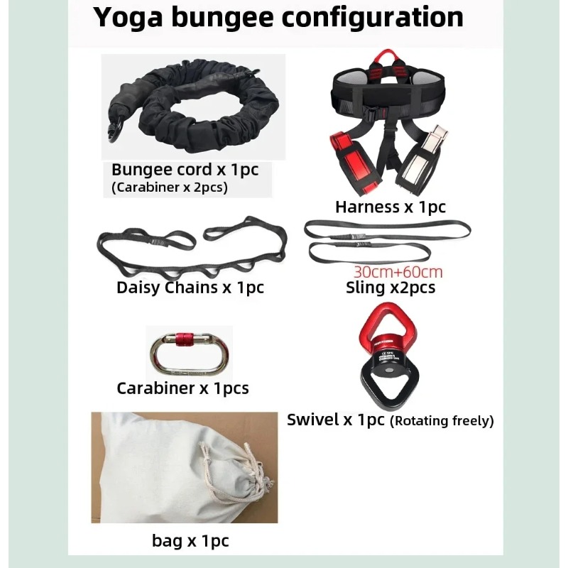 ヘビーバンジーフィットネスキット、ホームジム用レジスタンスベ - Home Gym Yoga Studio のレビューと価格