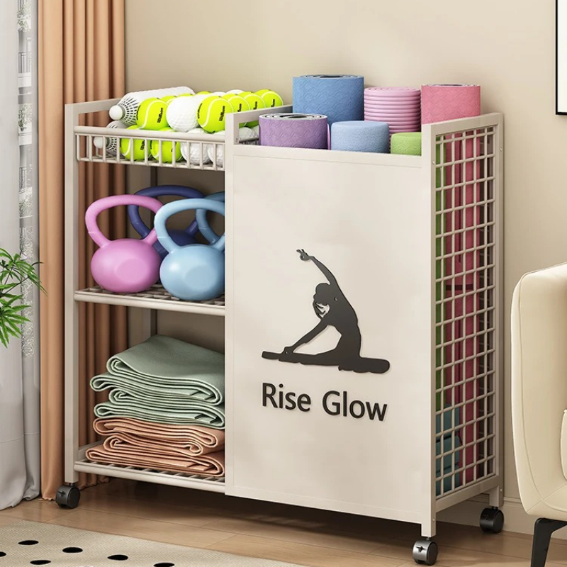 ホイール付きモバイルフィットネスカート - ホームジム、ヨガ - Home Gym Yoga Studio のレビューと価格