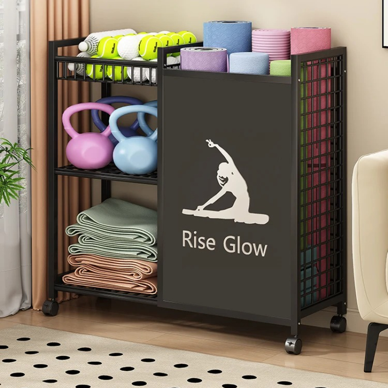 ホイール付きモバイルフィットネスカート - ホームジム、ヨガ - Home Gym Yoga Studio のレビューと価格