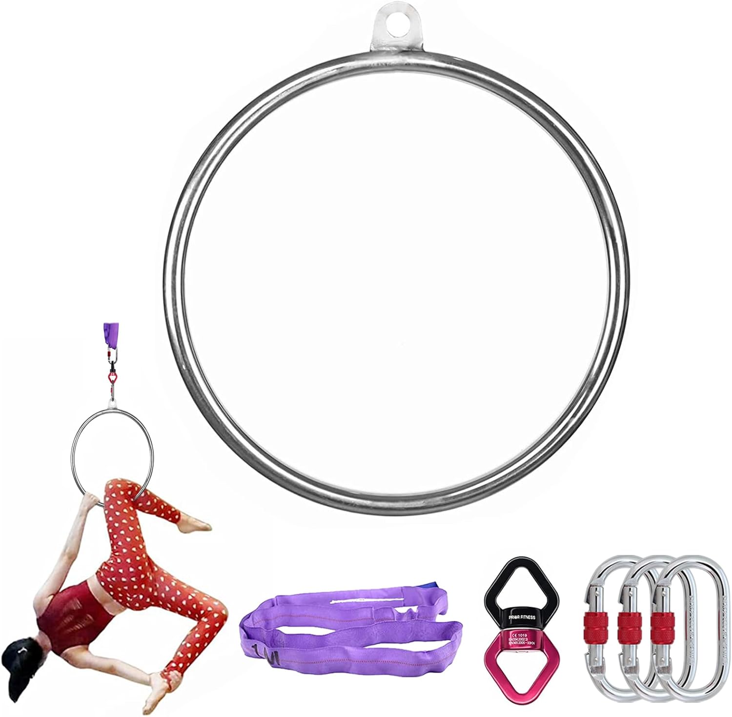 ミニステンレス鋼フープ,ライラキット,空中設備,空中ヨガ,ホ - Home Gym Mini のレビューと価格