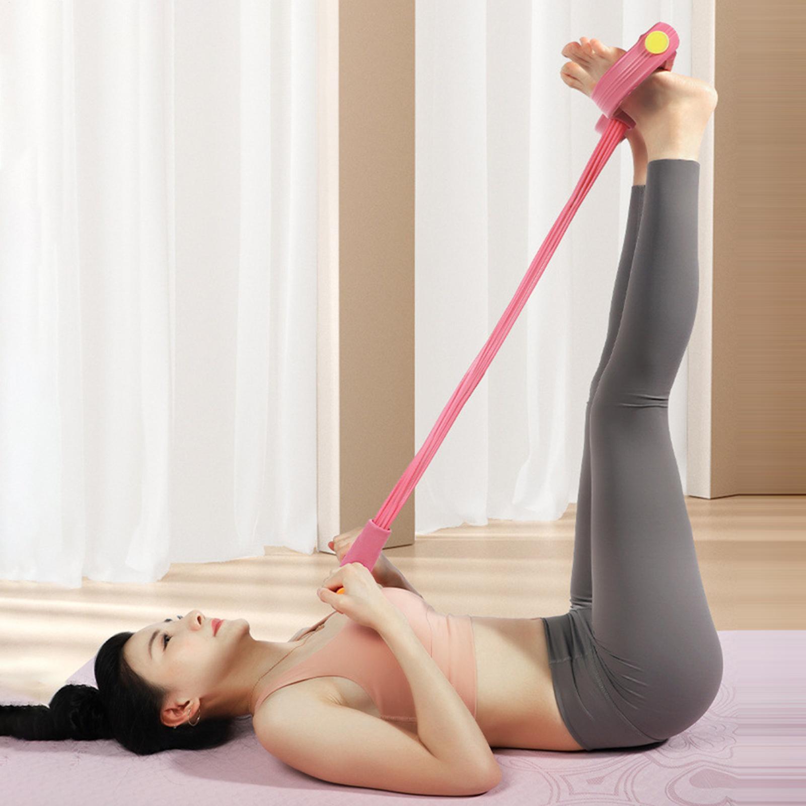 ペダルプーラー 6チューブ弾性トレーニングプルロープ フィッ - Home Gym Yoga Studio のレビューと価格