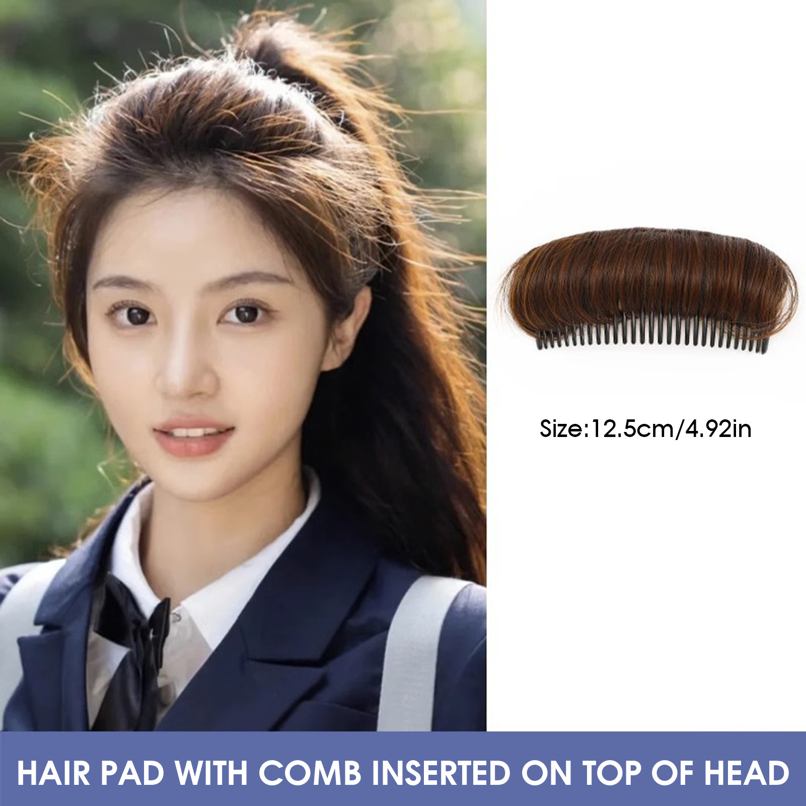 目に見えないパフヘアヘッドコームボリュームふわふわプリンセス - Preacher Curl Pad のレビューと価格