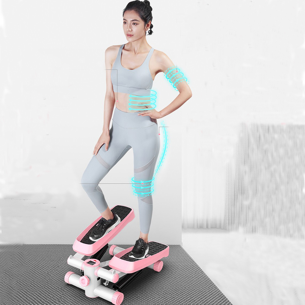 ポータブルホームジムミニフィットネスステッパー、LCDディス - Home Gym Training Program のレビューと価格