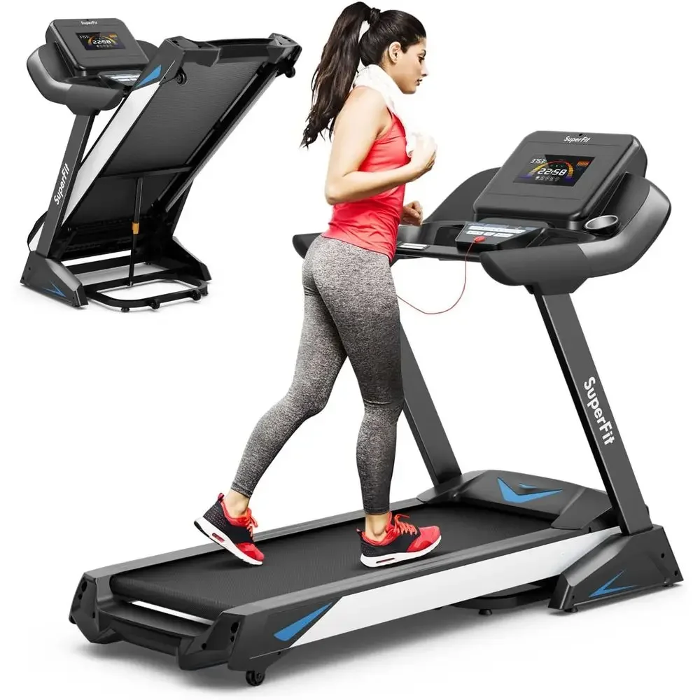 4.75馬力のヘビーデューティートレッドミル、15%自動傾斜 - Home Gym Training Program のレビューと価格