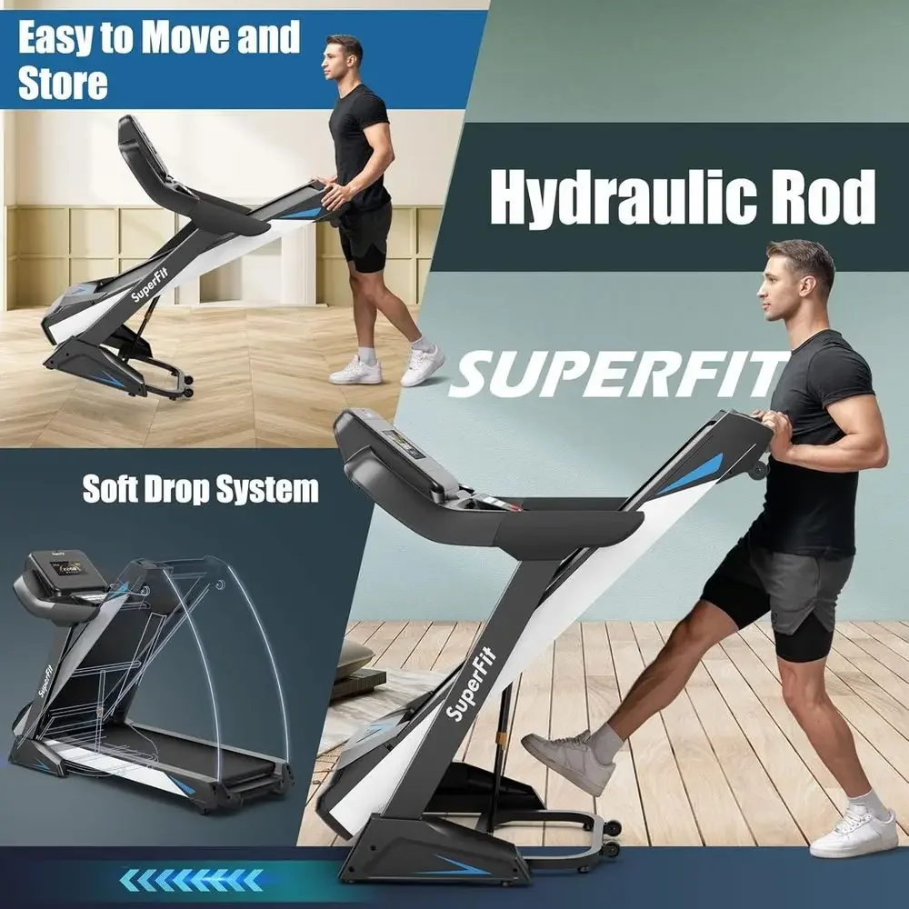 4.75馬力のヘビーデューティートレッドミル、15%自動傾斜 - Home Gym Training Program のレビューと価格