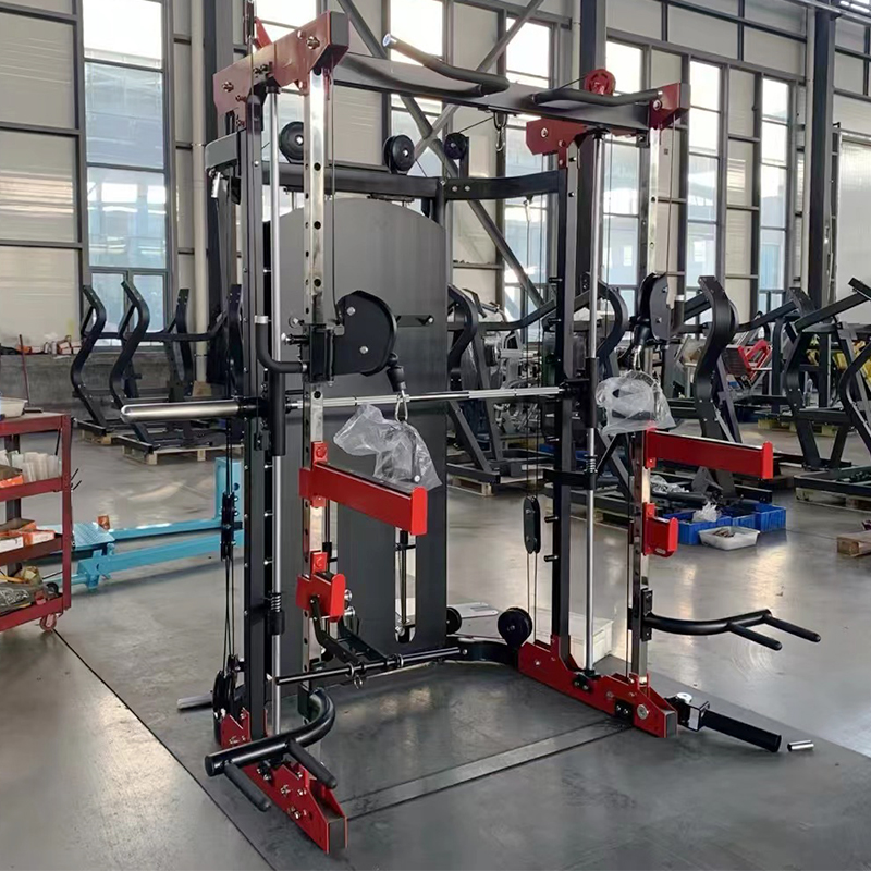 業務用マルチスミスマシンジム機器ホームジム多機能パワーケージ - Home Gym With Leg Press のレビューと価格