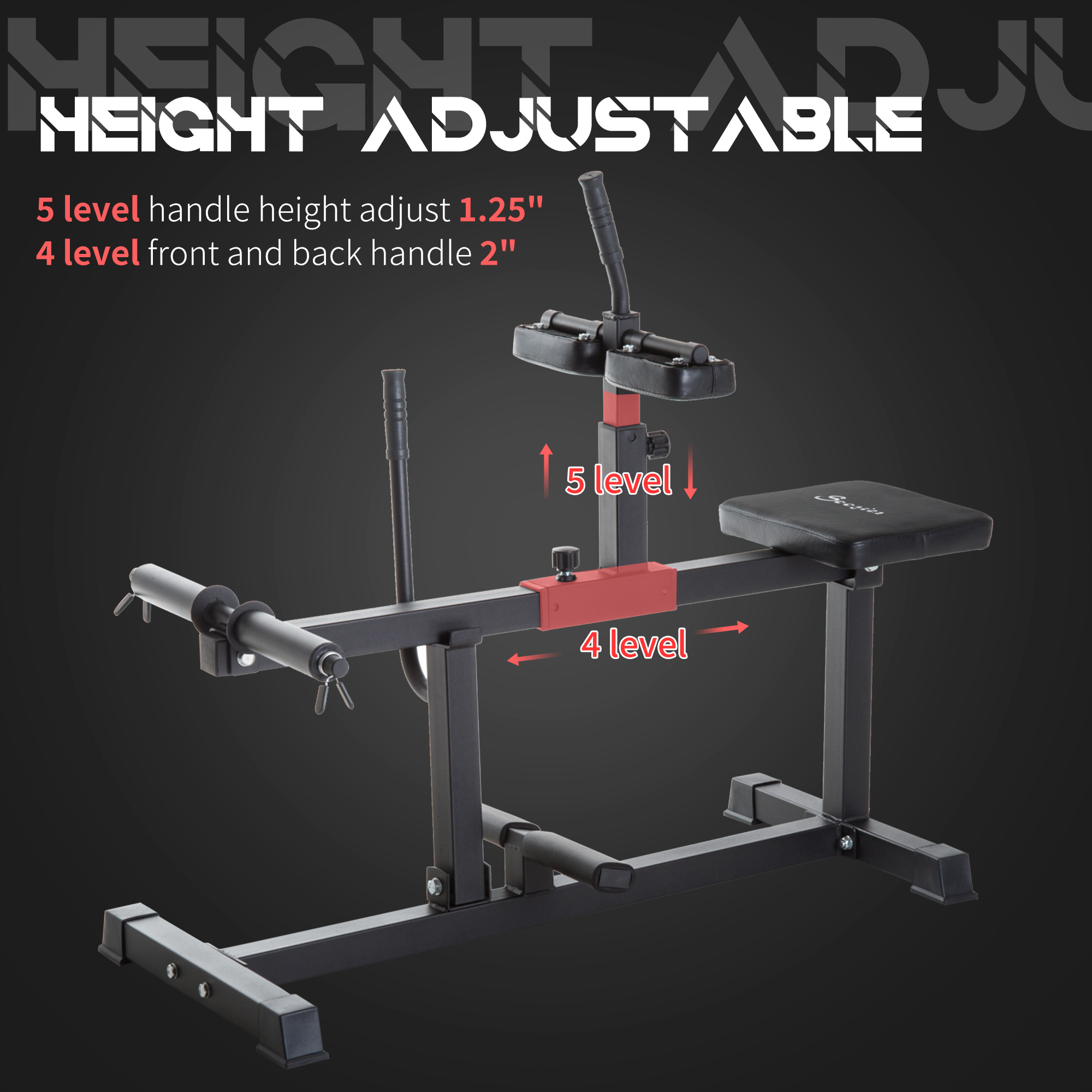 スチール製カーフレイズマシン、調整可能なレッグプレス、筋力ト - Home Gym With Leg Press のレビューと価格
