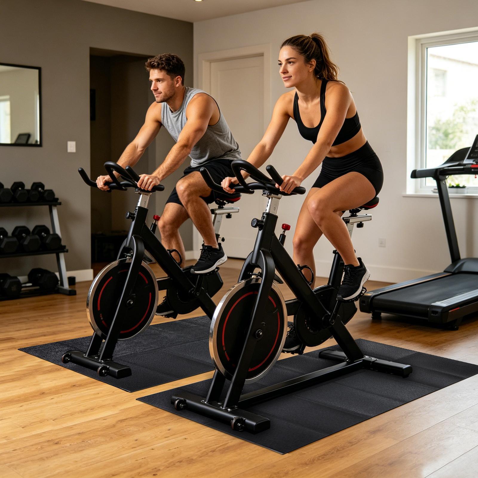 トレッドミルパッド高耐久防水折りたたみ式堅木床用トレッドミル - Home Gym Leg のレビューと価格