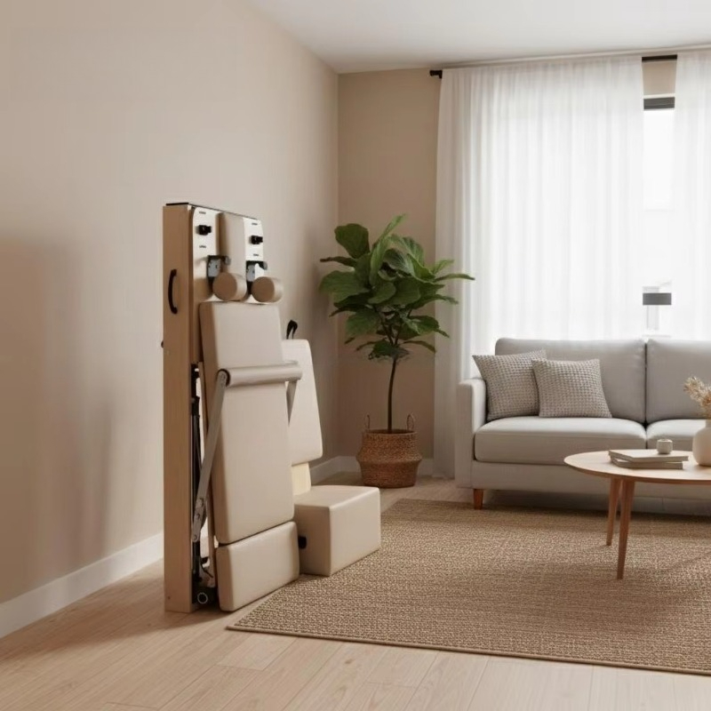 ホームジム機器 折りたたみ式 業務用スタジオマシン 木製ヨガ - Home Gym Yoga Studio のレビューと価格