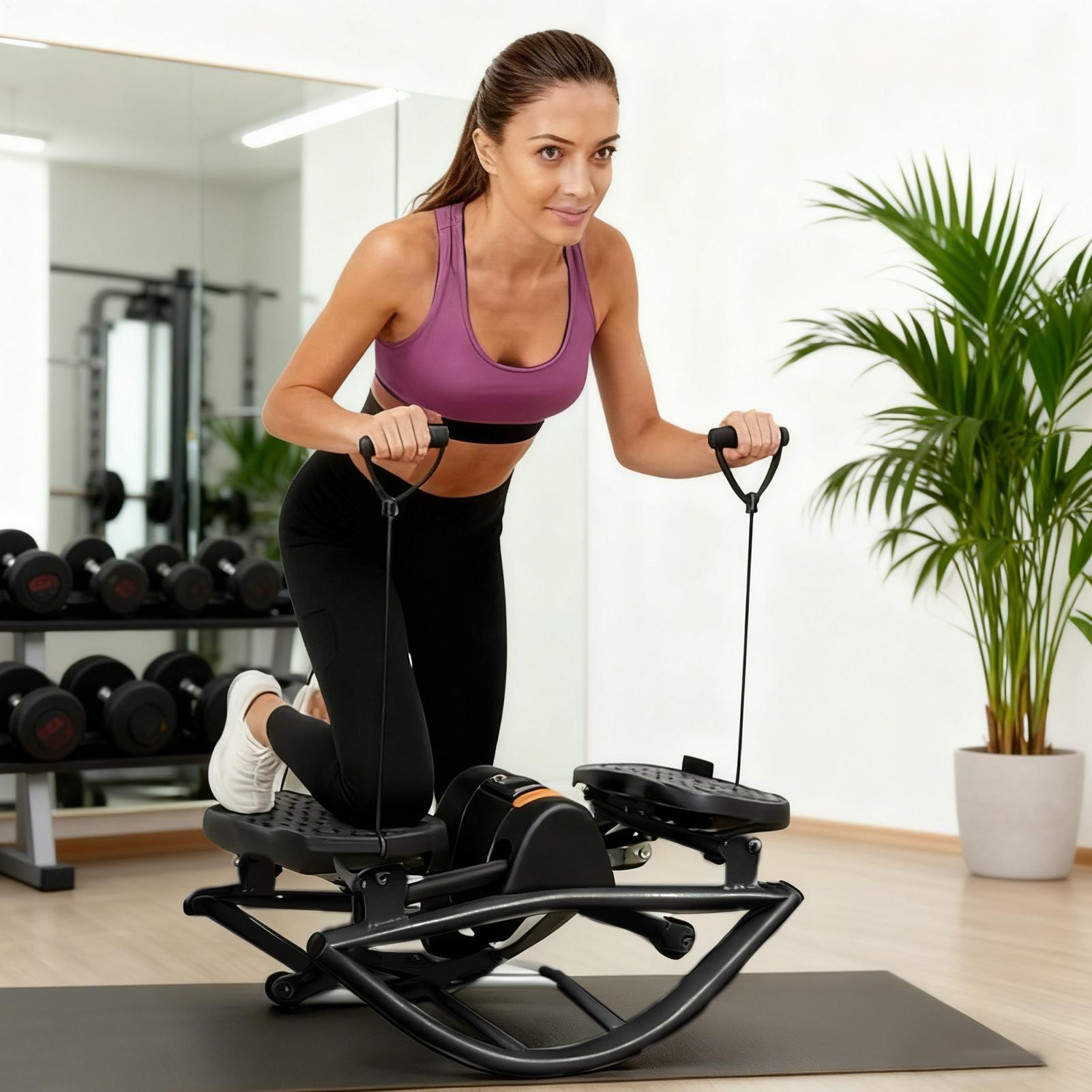 ロックステッパー運動器具 ポータブル 静音 ラテラルステッパ - Home Gym Training Program のレビューと価格
