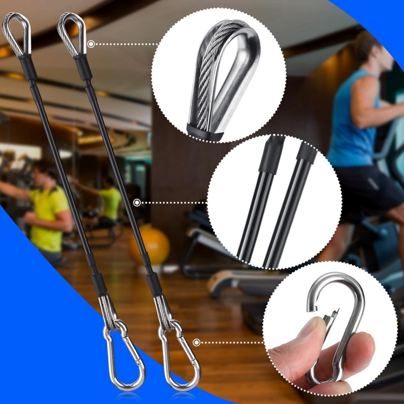 1/2個 25cm ジムケーブル延長コード ボウフレックスホ - Home Gym Training Program のレビューと価格