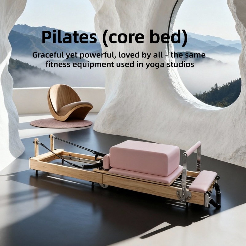 ピラティス コアベッド 折りたたみ式 ラバーウッド 大型器具 - Home Gym Yoga Studio のレビューと価格