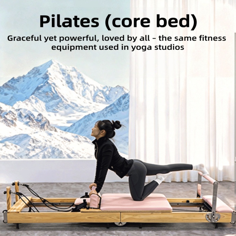 ピラティス コアベッド 折りたたみ式 ラバーウッド 大型器具 - Home Gym Yoga Studio のレビューと価格