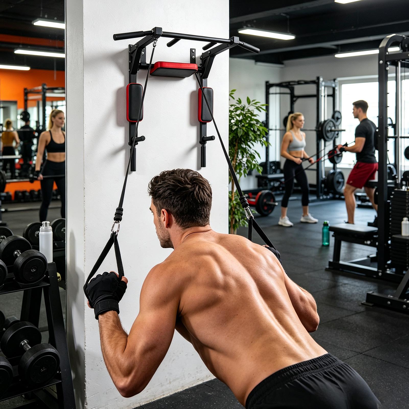 壁掛け式懸垂バー フィットネス水平バー 多機能ディップススタ - Home Gym Leg のレビューと価格