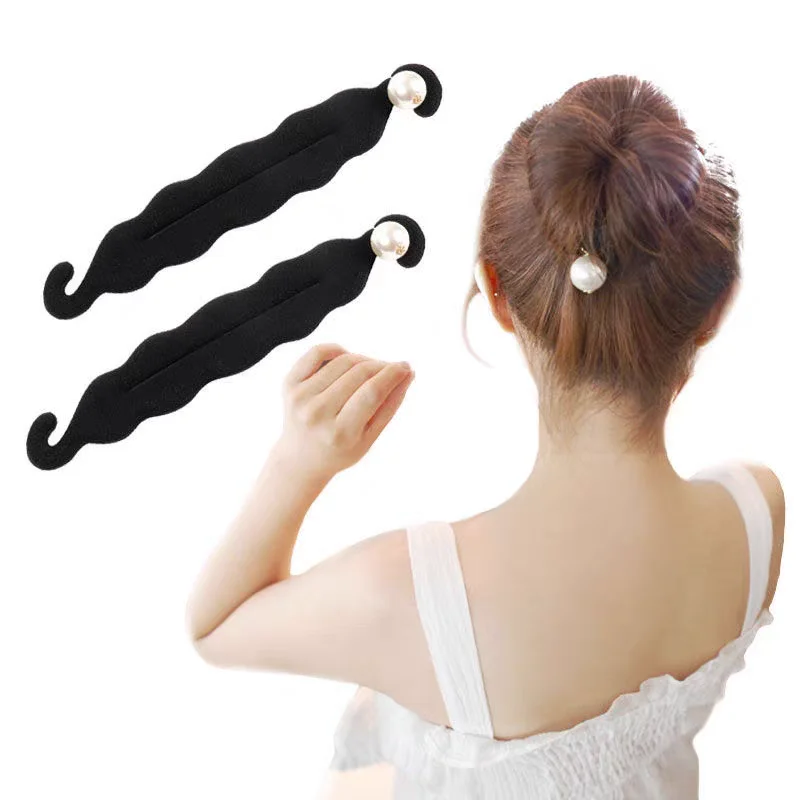1 個ヘアスタイリングマジックスポンジクリップ泡おだんごカー - Preacher Curl Pad のレビューと価格